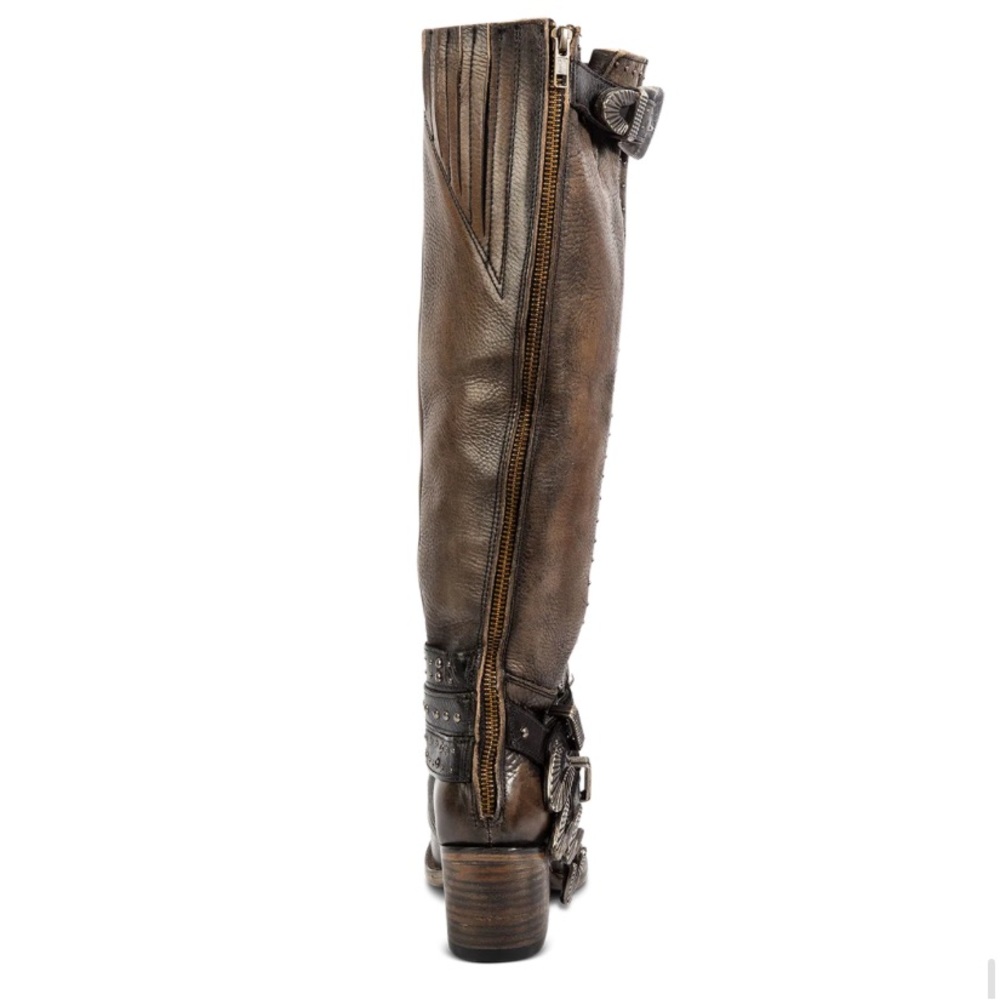 NWT FREEBIRD CLEO Black Leather Distressed Boots |Size 6 PRICE FIRM!!! - Picture 6 of 8